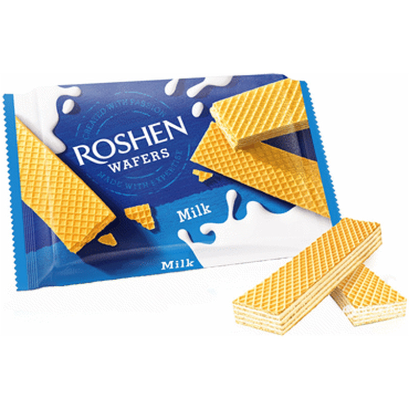 Vahvlid piimamaits.ROSHEN 216g