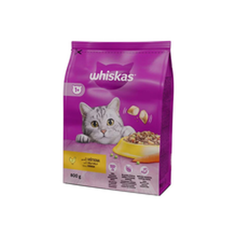 Kassi kuivsööt kanaga 1+, WHISKAS, 800 g