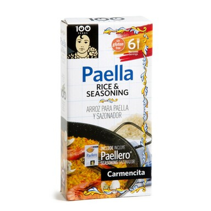 CARMENCITA Paella riis maitseainega 604g