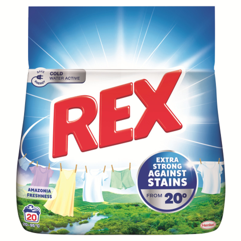 Pesupulber Rex amazonia freshness 20pk 1,1kg