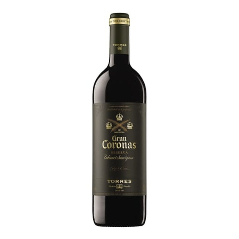 Kaitstud päritolunimetusega vein Torres Gran Coronas Cabernet Sauvignon 14,5%vol 0,75l