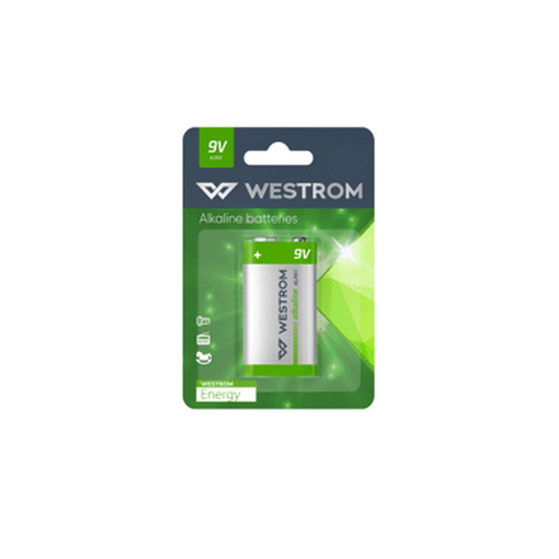 Patareid WESTROM 6LR61,1tk,9V