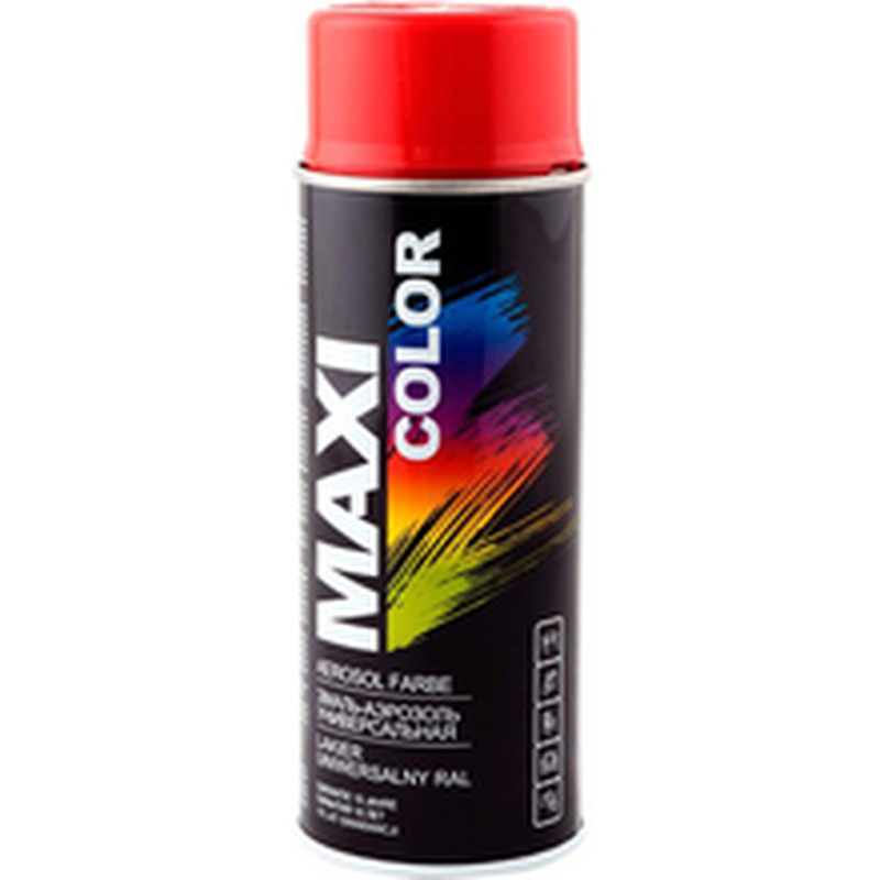 Maxi Color RAL 3000 läikiv mandariin 400ml