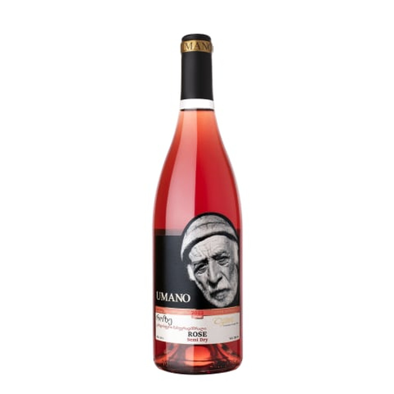 Geograafilise tähisega vein Umano Rose poolkuiv 12%vol 0,75l