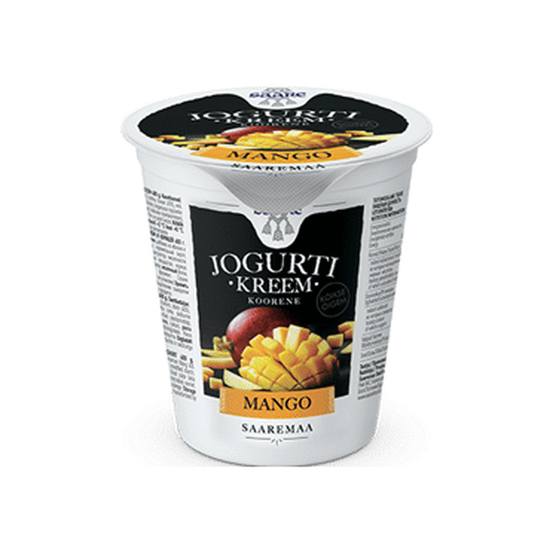 Jogurtikreem SAARE mango, 400g