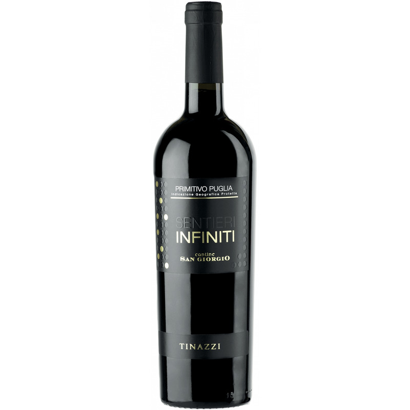 KAST 6 tk! Tinazzi Primitivo Puglia Infiniti Silenzi IGP 75cl 14%