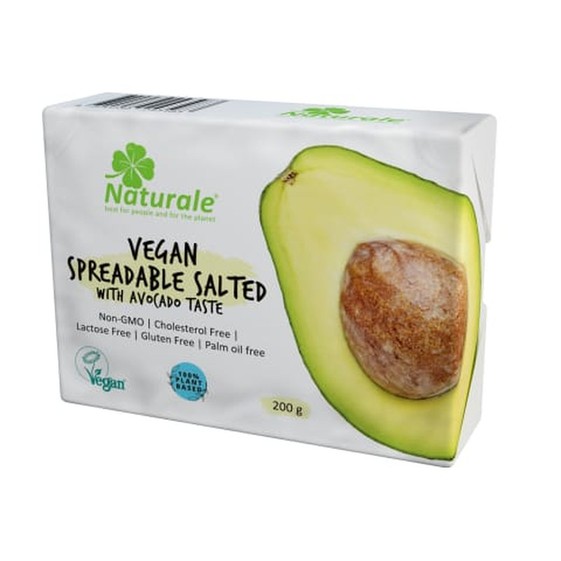 Vegan määre soolaga, avokaado maitsega Naturale 200g