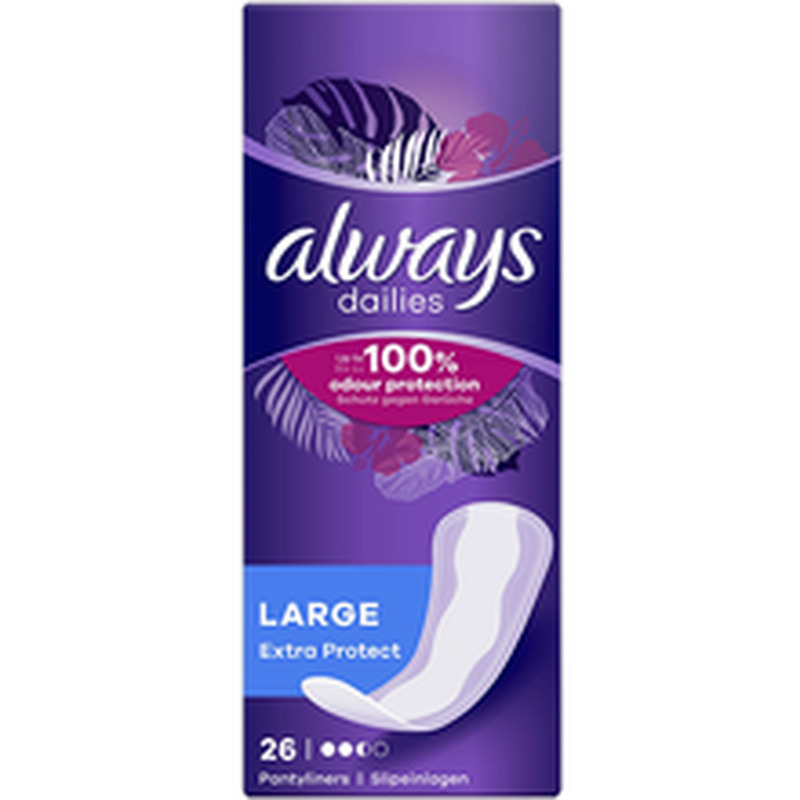 Pesukaitsmed Large, ALWAYS, 26 tk