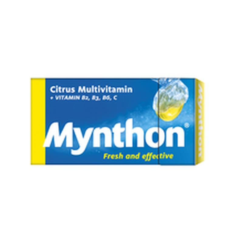 Mynthon Citrus Multivitamin kurgupastillid 34 g