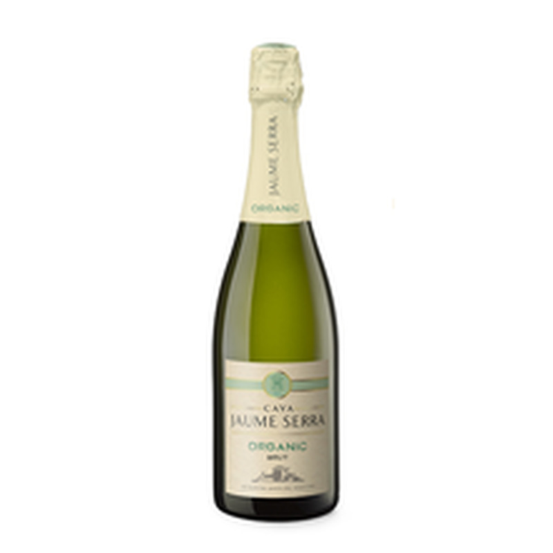 Jaume Serra Cava Brut Organic KPN kvaliteetvahuvein 11,5%vol 750ml