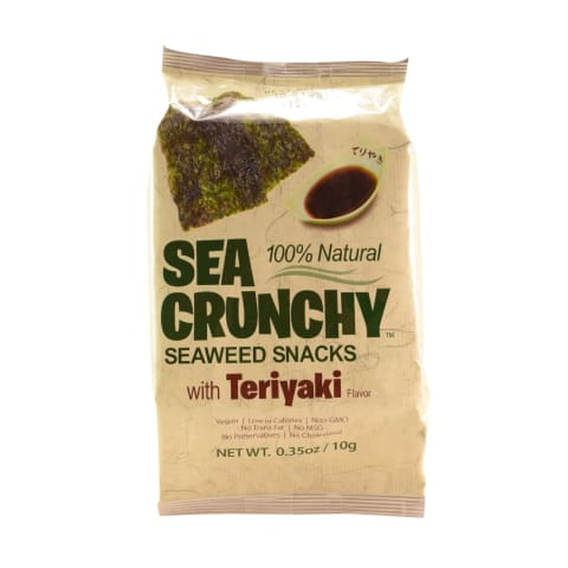 Merevetika snäkk SEA CRUNCHY Teriyaki maitsega 10g