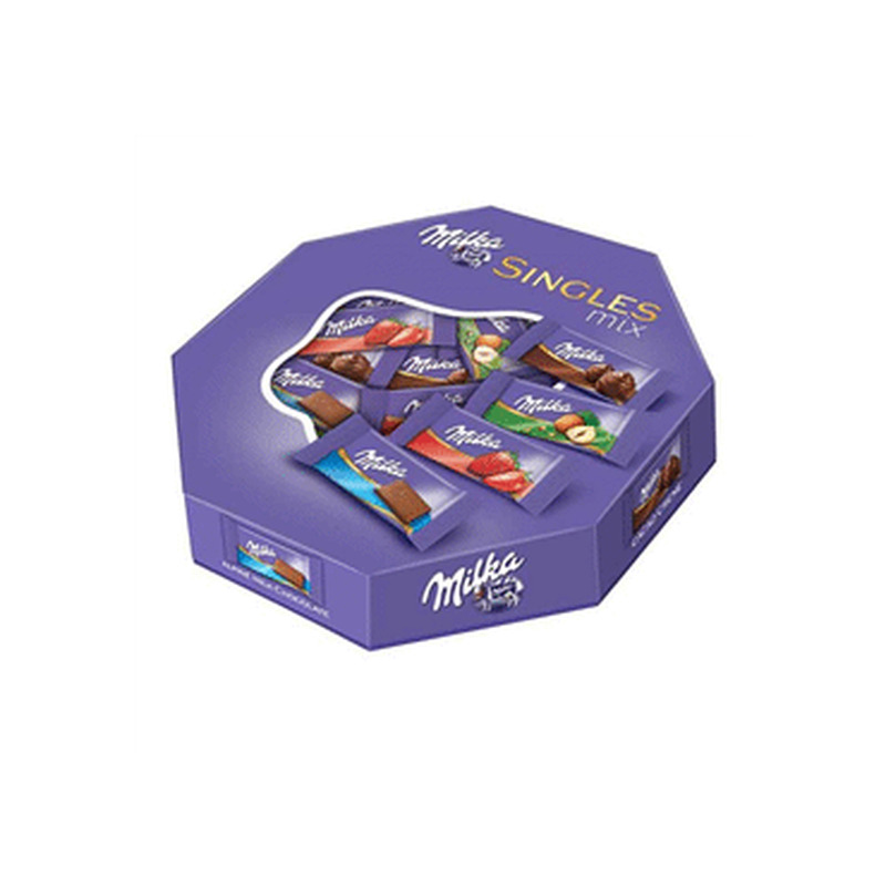 Piimašokolaadid karbis Mix MILKA 138g