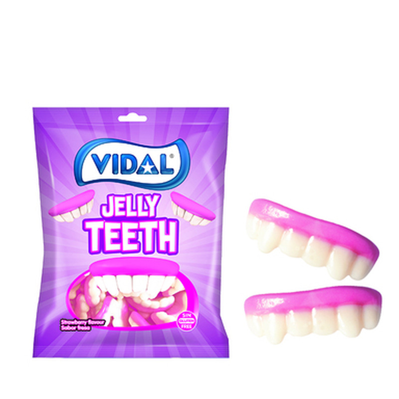 VIDAL Kummikommid Jelly Teeth 90g