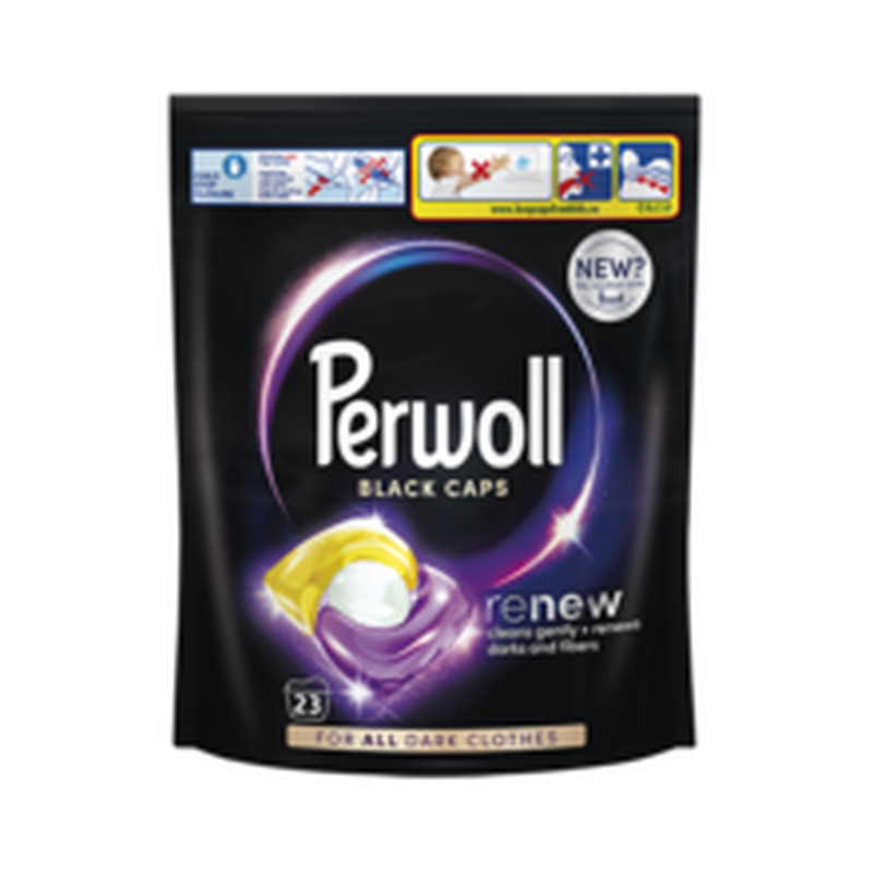 Pesukapslid Black 23pk, PERWOLL, 23 tk