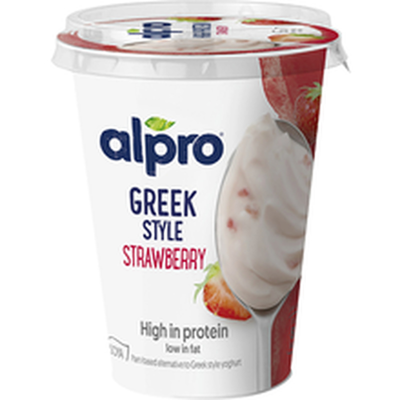 Alpro Greek Style maasika sojatoode, 400g