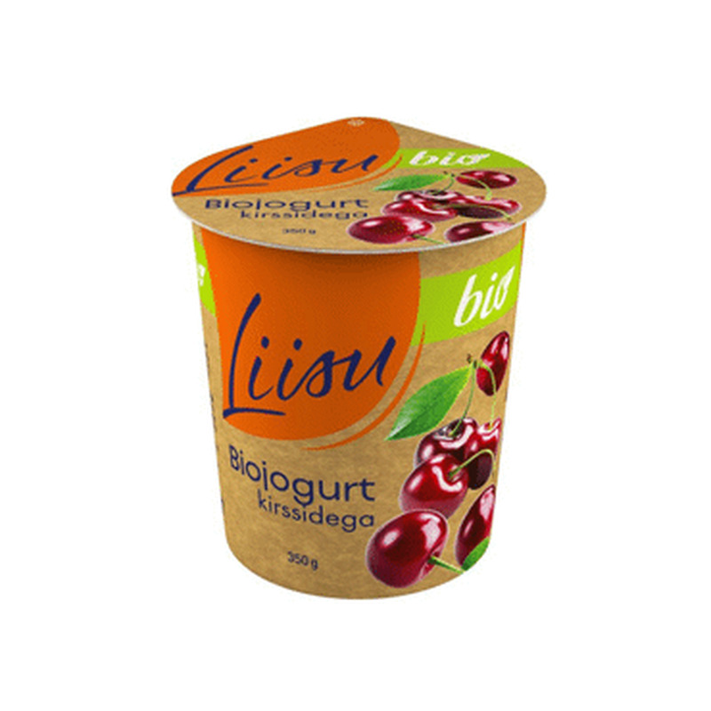 Biojogurt LIISU kirssidega, 350g