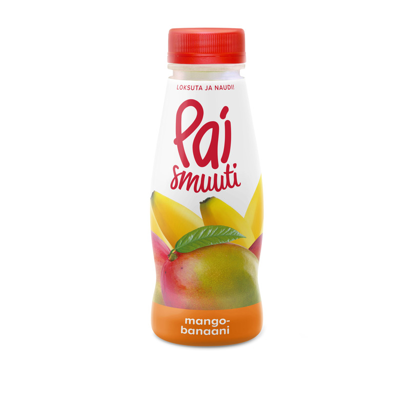 Smuuti mango-banaani, PAI, 280 ml