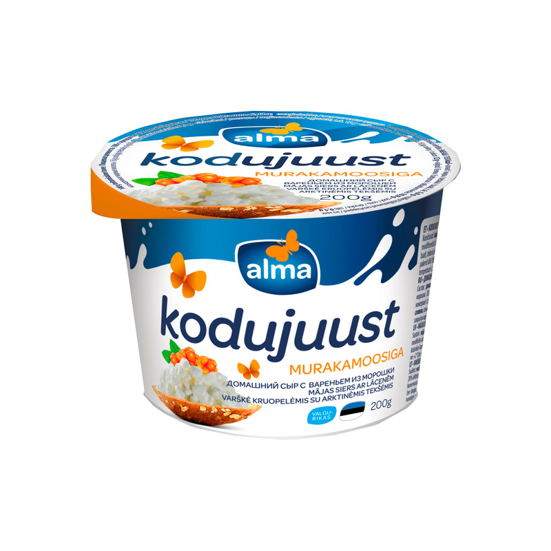 Kodujuust murakamoosiga 5%, ALMA, 200 g