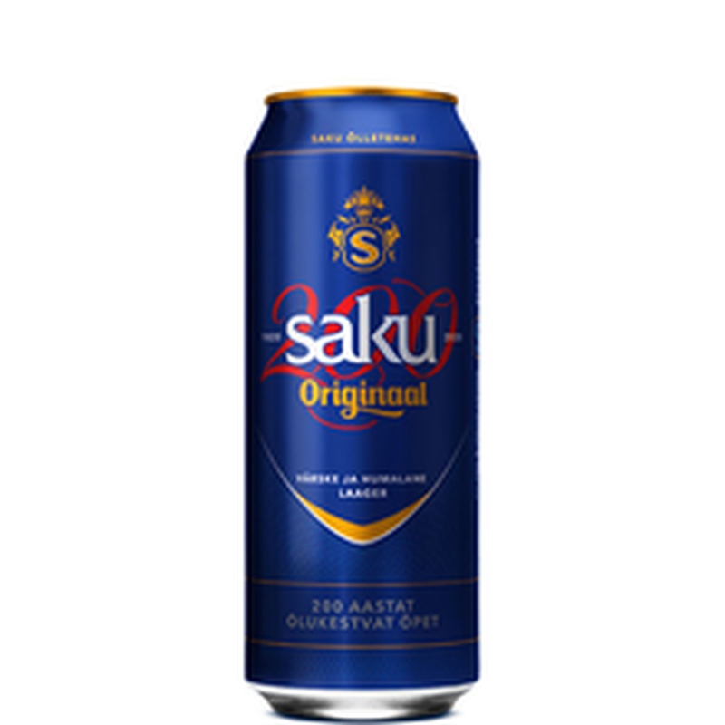 Õlu Originaal, SAKU, 500 ml purk