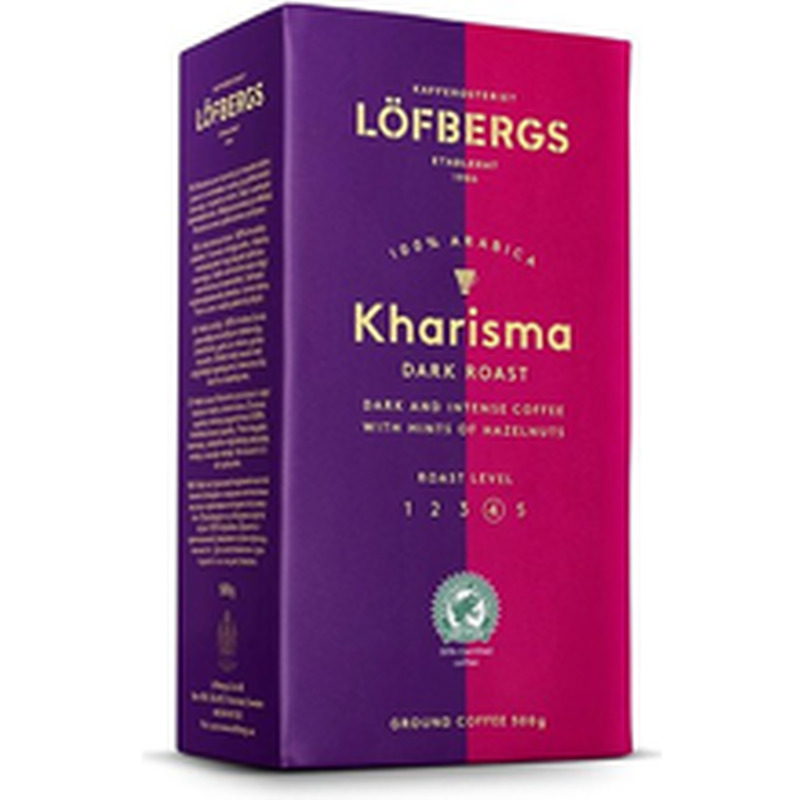 Filtrikohv tume röst Kharisma, LÖFBERGS, 500 g