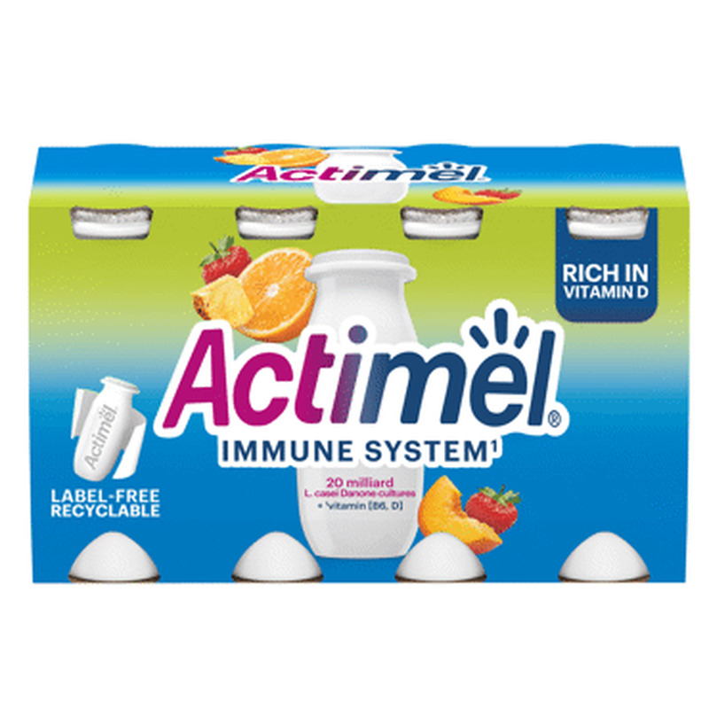 Jogurtijook ACTIMEL puuvilja 8x100g