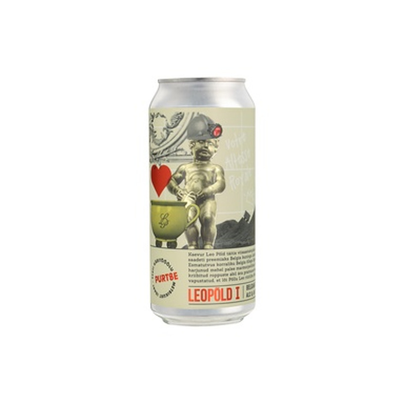 PURTSE õlu Leopõld Belgian Blond Ale 6,4% 44cl (purk)