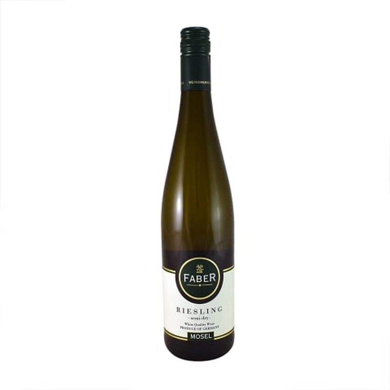 Kaitstud päritolunimetusega vein Faber Riesling Semi Dry 0,75l