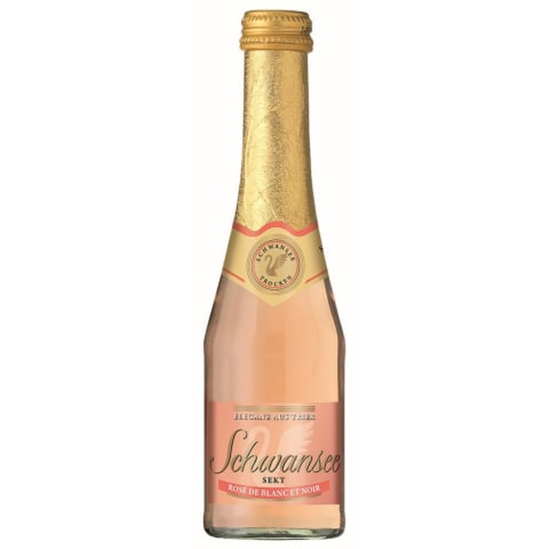 Kvaliteet vahuvein Schloss Schwansee Cuvee Rose Sekt 11%vol 0,2l