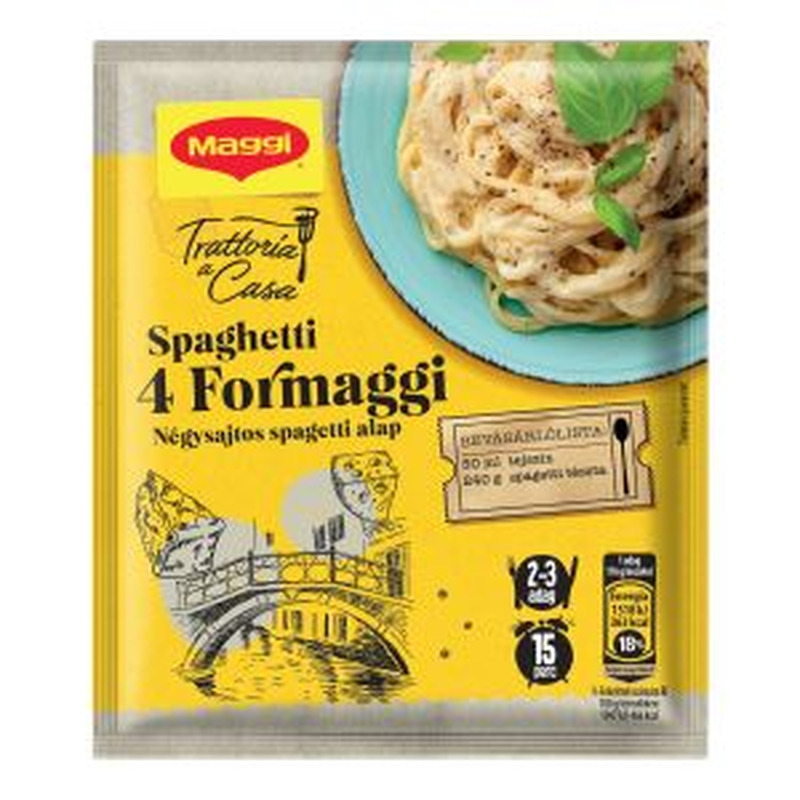 Maggi Kastmesegu Spaghetti 4 Cheese 37g