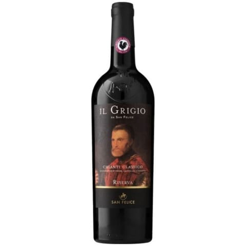 Kaitstud päritolunimetusega vein San Felice IL Grigio Chianti Claccico Riserva 13,5%vol 0,75l