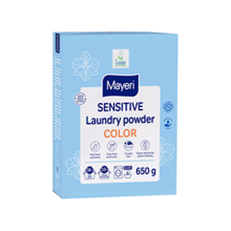 Pesupulber Sensitive Color, MAYERI, 650 g