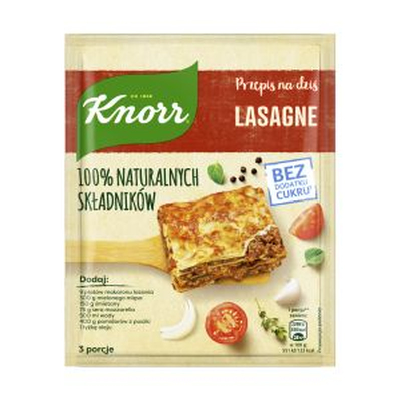 Knorr Kastmesegu Lasagne 43g