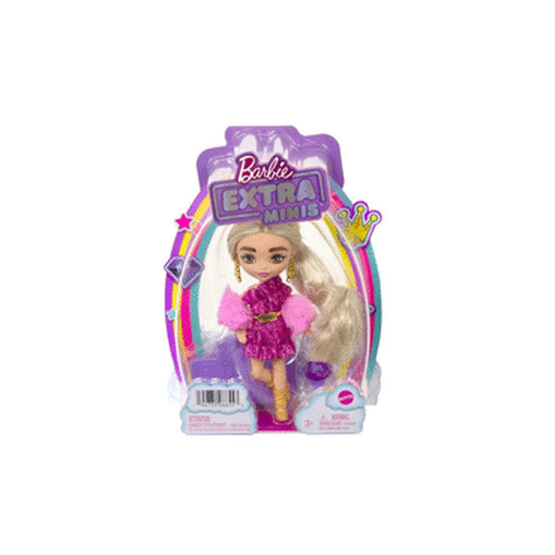 Nukk BARBIE Extra Mini,kuldne kroon