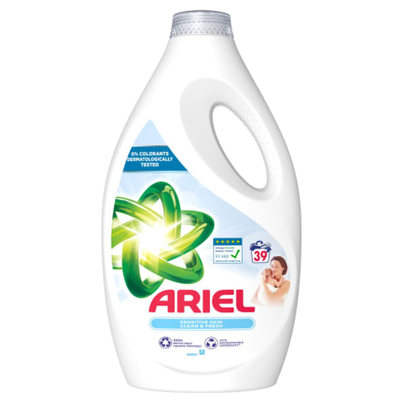 Pesugeel ARIEL Sensitive 39 pesukorda