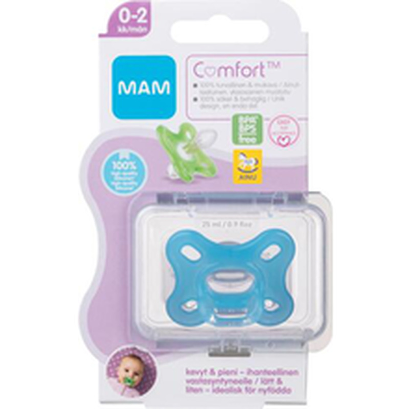 Mam comfort silikoonist lutt 0-2 kk