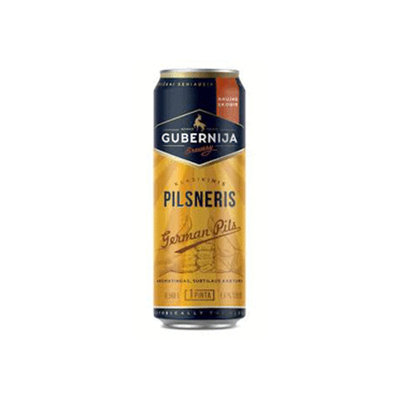 H.õlu GUBERNIJA Pilsner 4.6% 568ml prk