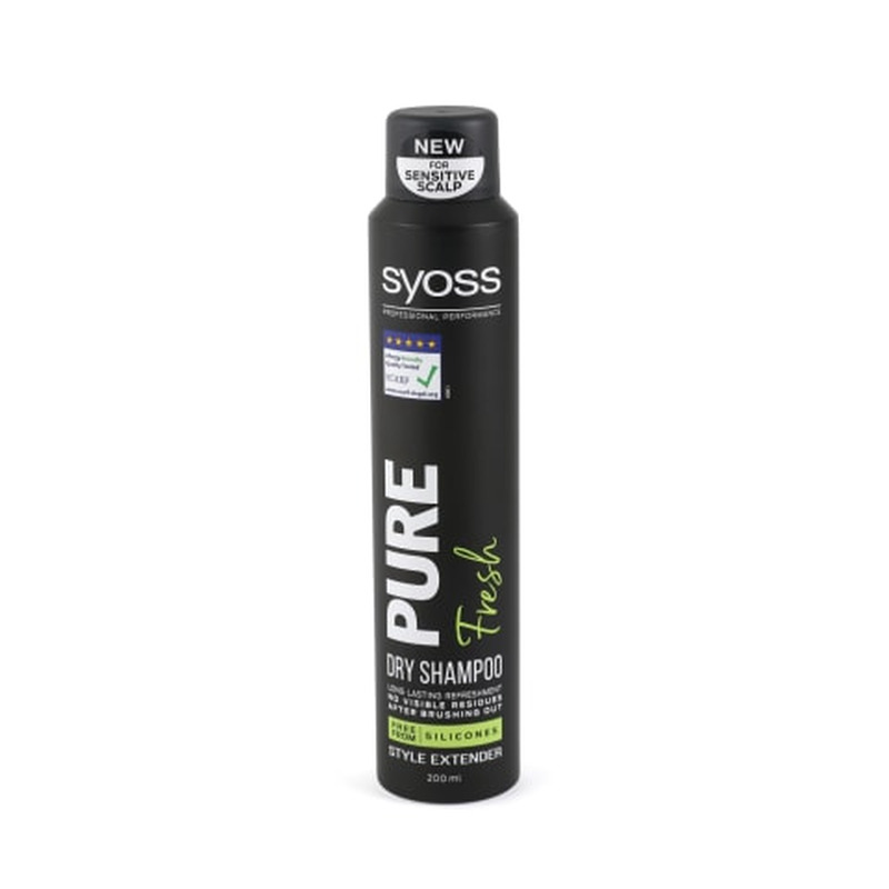 Kuivšampoon Syoss Pure Fresh 200ml