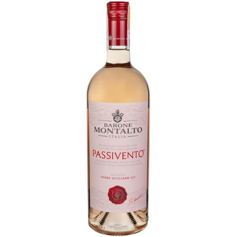 Kuivatatud viinamarjadest valmistatud vein Barone Montalto Passivento Rosato 0,75l