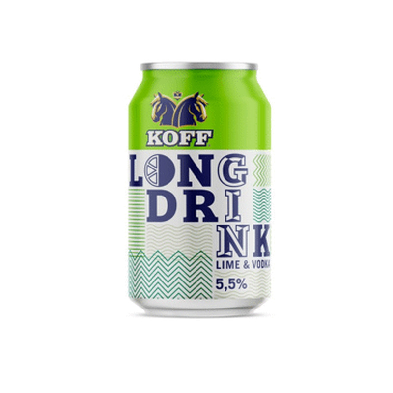 Muu.al.j.KOFF Lime&Vodka 5.5% 330ml