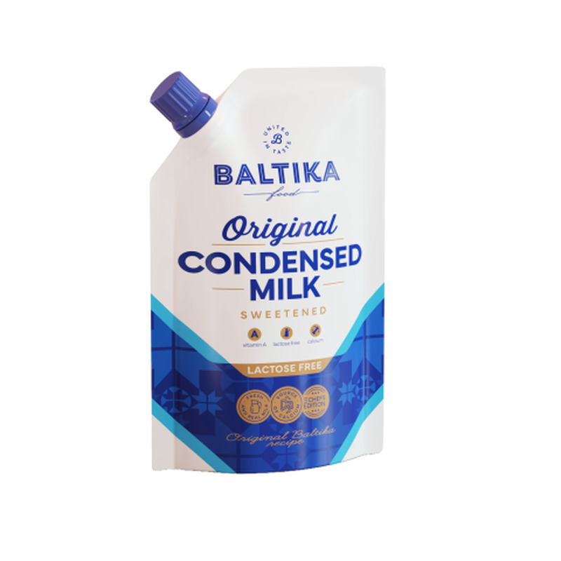 Kondenspiim magustatud laktoosivaba Baltika 290g