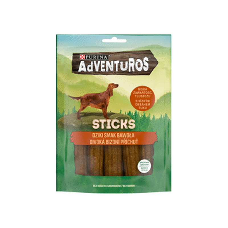 Koera närimispulgad ADVENTUROS 120g