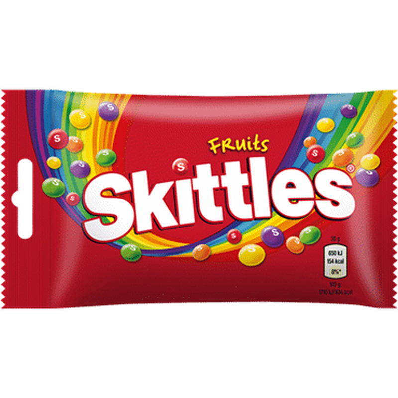 Puuviljakompvekid SKITTLES 38g