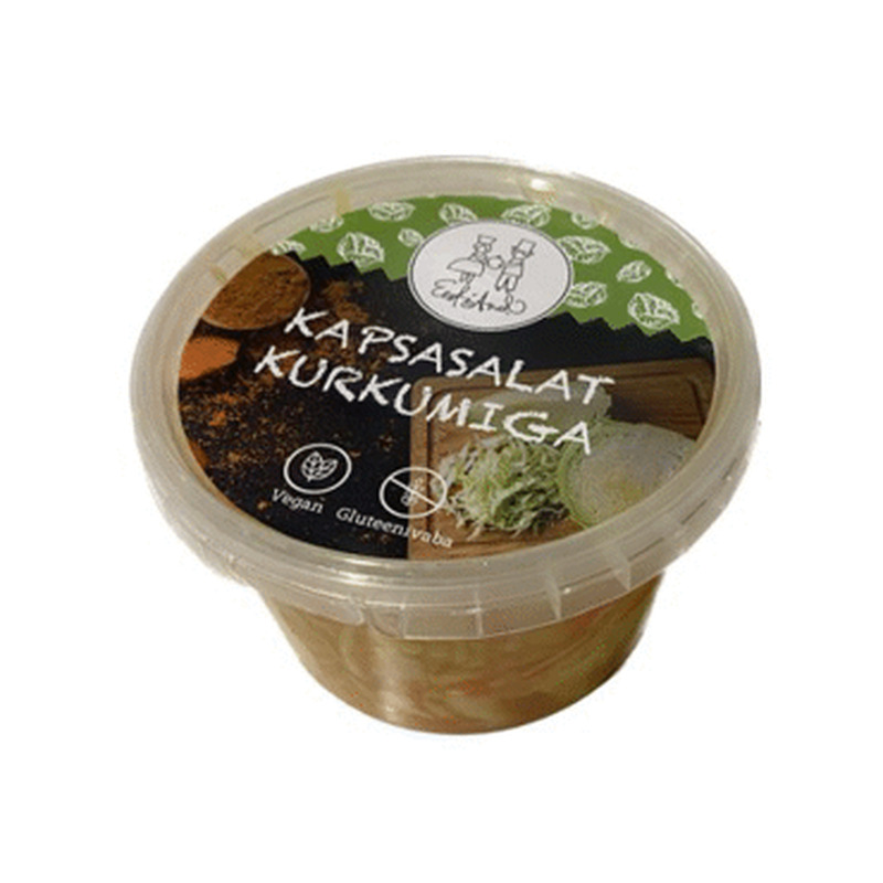 Kapsasalat kurkumiga, 450g