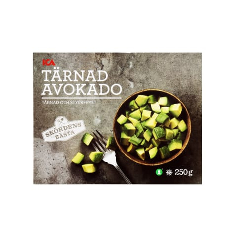 Avokaado kuubikud ICA sügavkülmutatud 250g