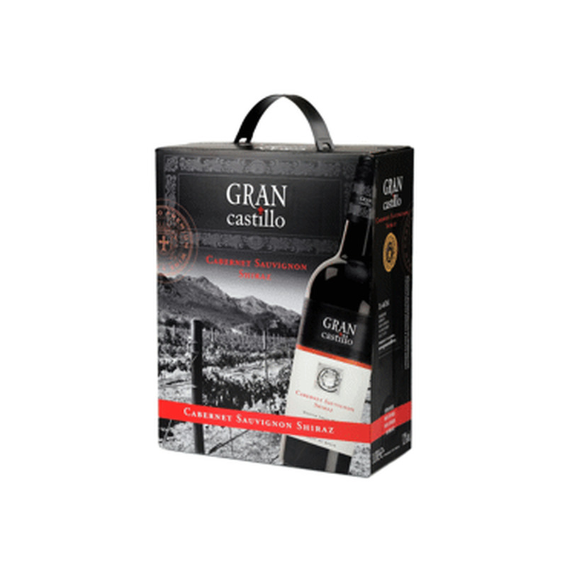 Vein GRAN CASTILLO Cab.-Shiraz 3L BIB