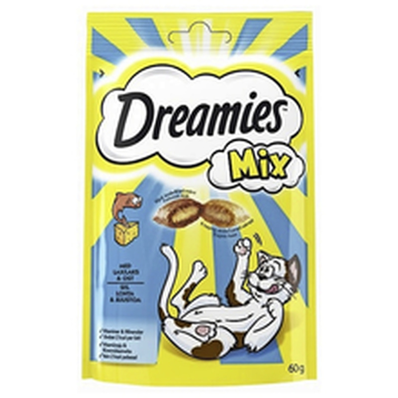 Dreamies Mix lõhe- ja juustumaius kassidele, 60 g