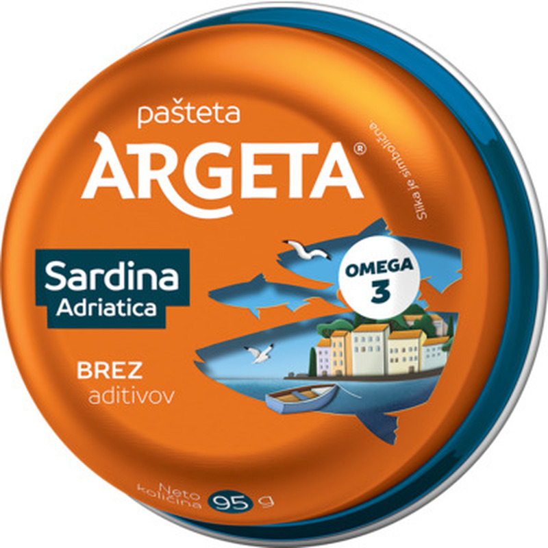 ARGETA Sardiinipasteet 95g