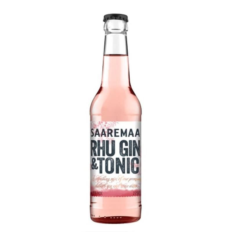 Muu alkohoolne jook Saaremaa Rhu G&T 4,5%vol 0,275l