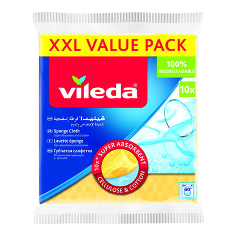 VILEDA Svammlapp XXL 10tk