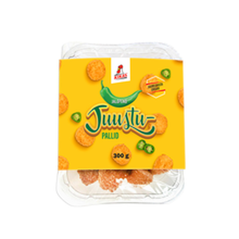 Juustupall jalopenoga 300 g